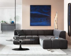 KARE Design Acrylschilderij Abstract Deep Blauw 155x155cm Sale
