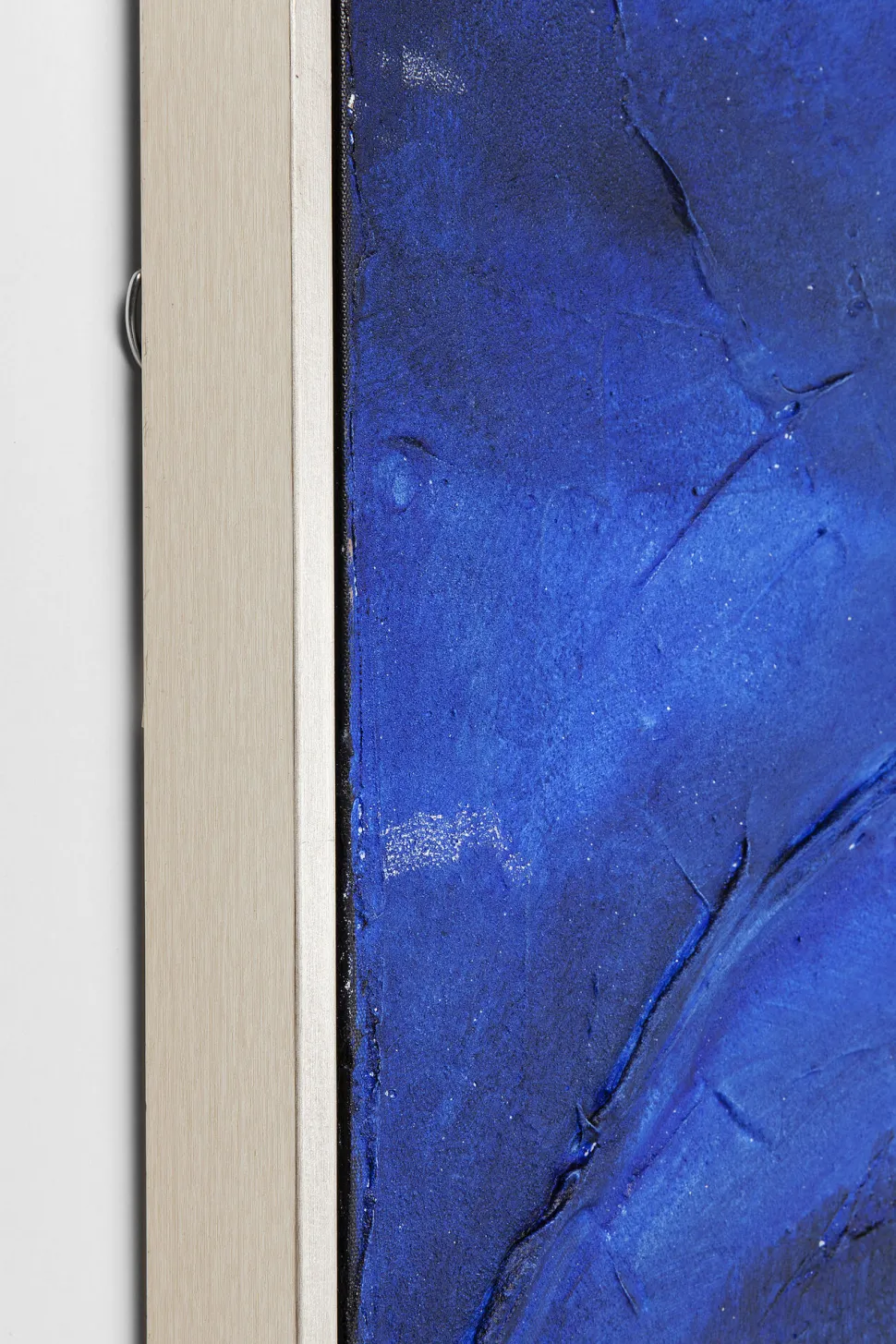 KARE Design Acrylschilderij Abstract Deep Blauw 155x155cm Sale