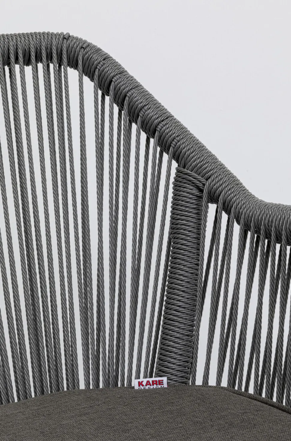 KARE Design Armleuningstoel Wave Grey Hot