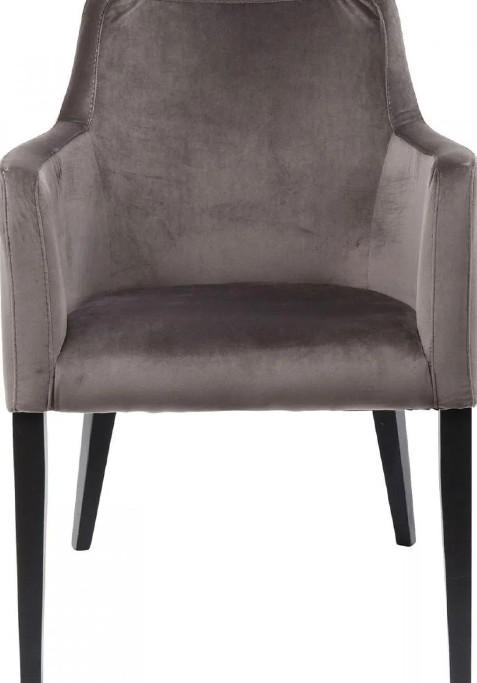KARE Design Armleunstoel Black Mode Fluweel Grijs Best