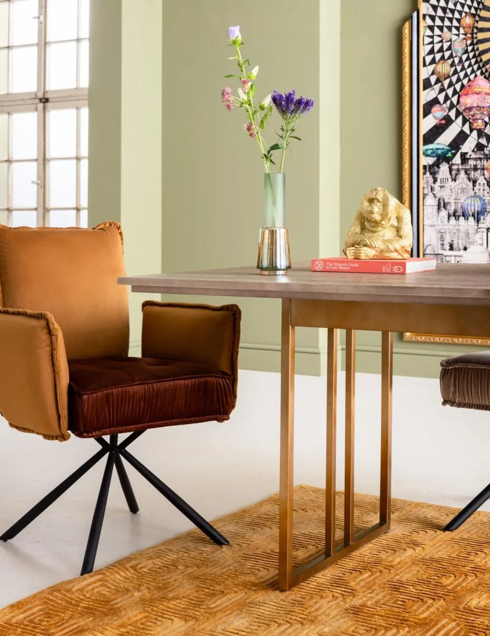 KARE Design Armleunstoel Chelsea Bruin Cheap
