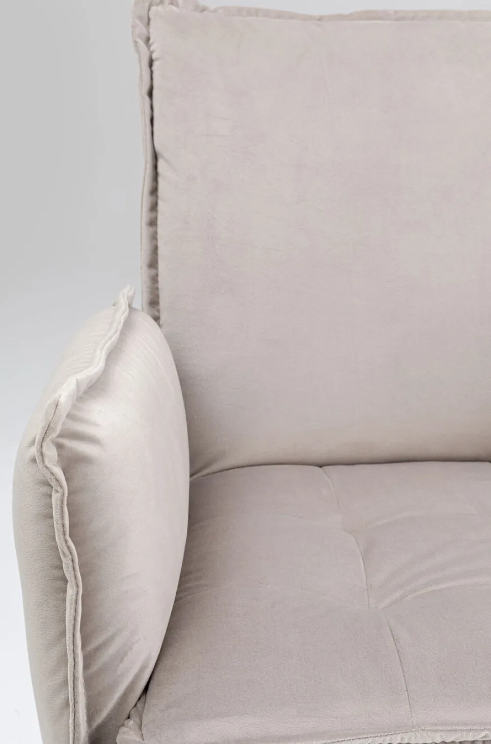 KARE Design Armleunstoel Chelsea Grijs Online