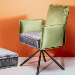 KARE Design Armleunstoel Chelsea Groen Best Sale