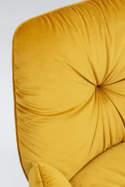 KARE Design Armleunstoel Mila Geel Shop