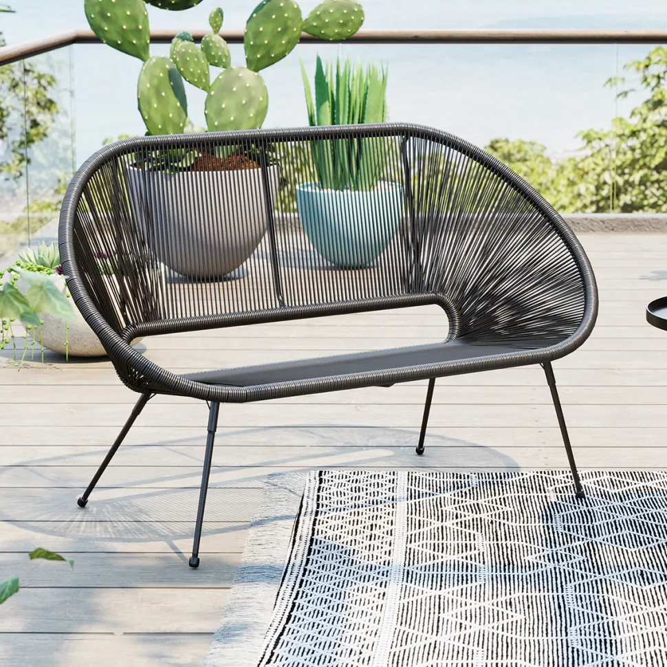 KARE Design Bank Acapulco Black Best