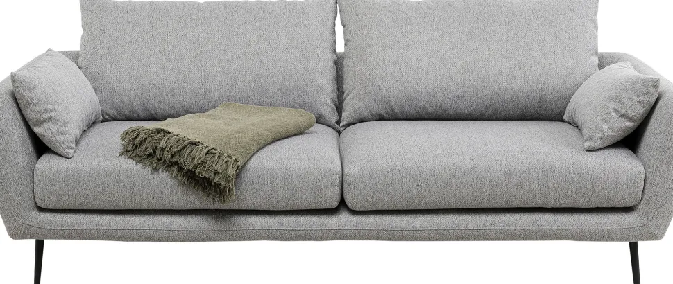 KARE Design Bank Amalfi 2-Seater Grey 219cm Outlet