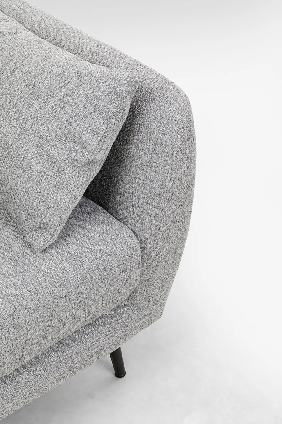 KARE Design Bank Amalfi 2-Seater Grey 219cm Outlet