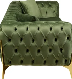 KARE Design Bank Bellissima 2-Seater Velvet Green 200cm New