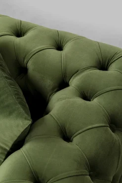 KARE Design Bank Bellissima 2-Seater Velvet Green 200cm New