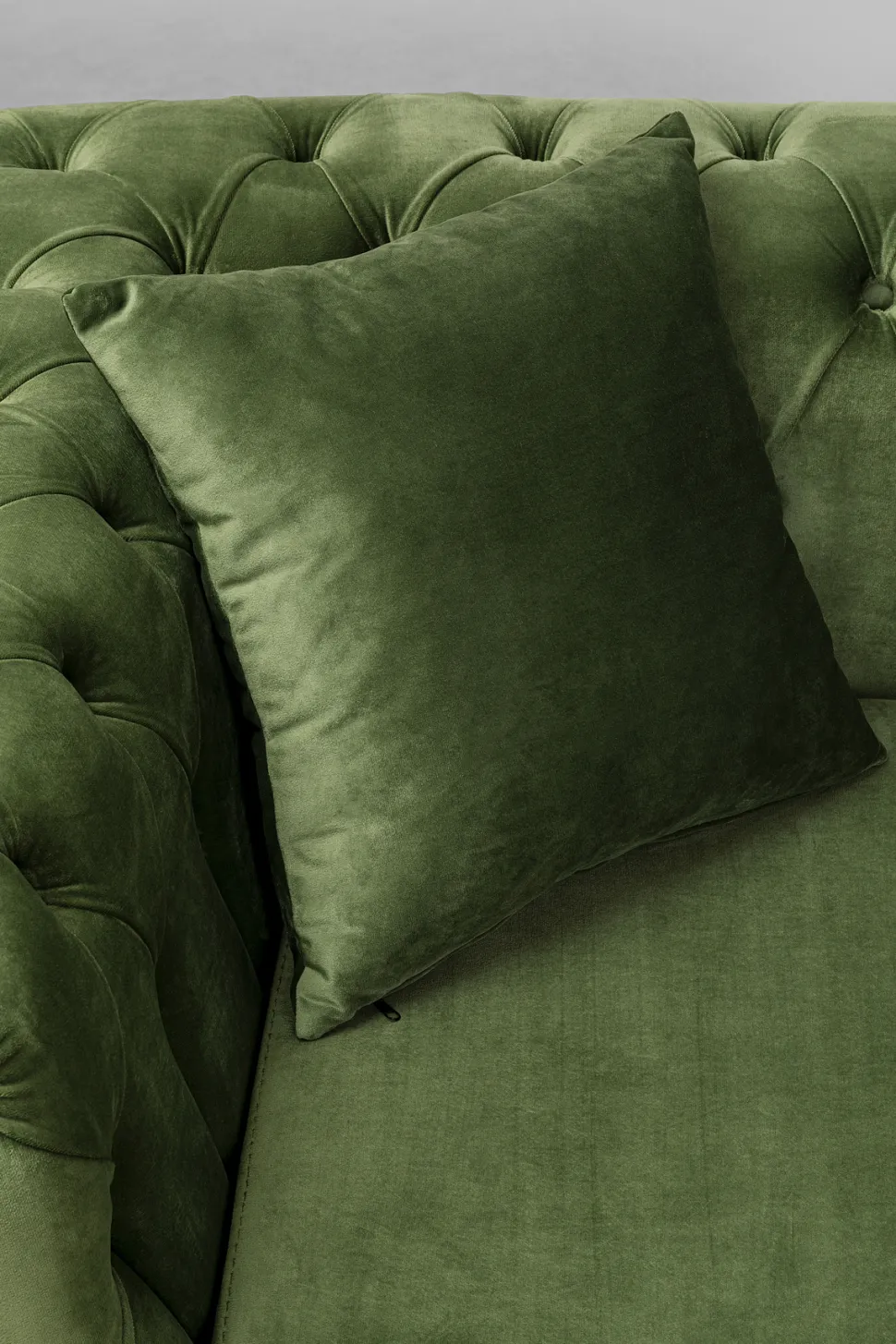 KARE Design Bank Bellissima 2-Seater Velvet Green 200cm New