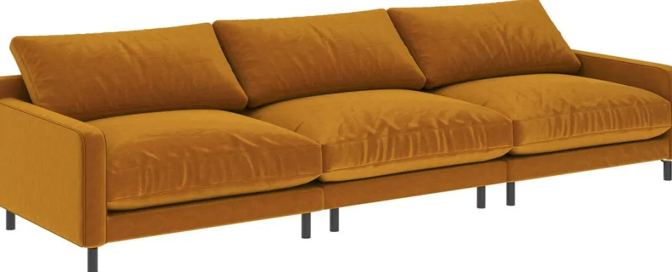 KARE Design Bank Discovery 3-Zits Amber Outlet