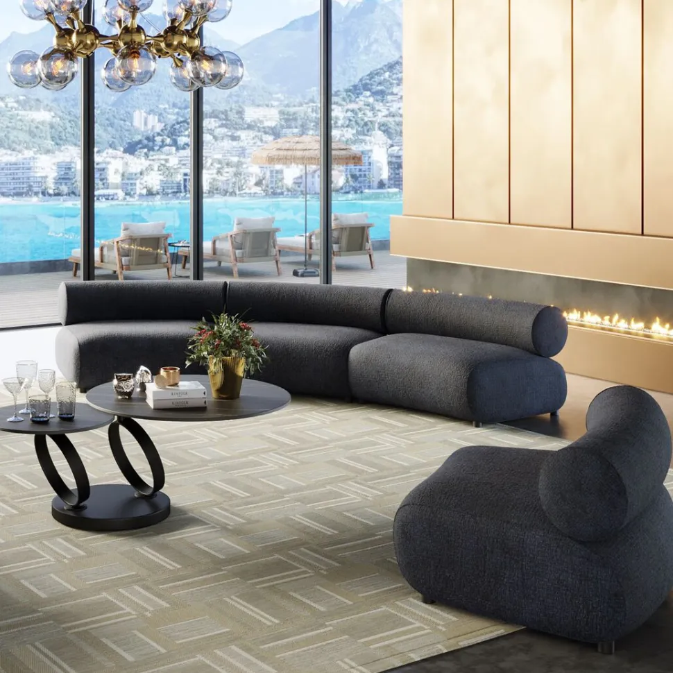KARE Design Bank Element Ciao Midnight 145cm Cheap
