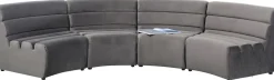 KARE Design Bank Element Wave Grey Best