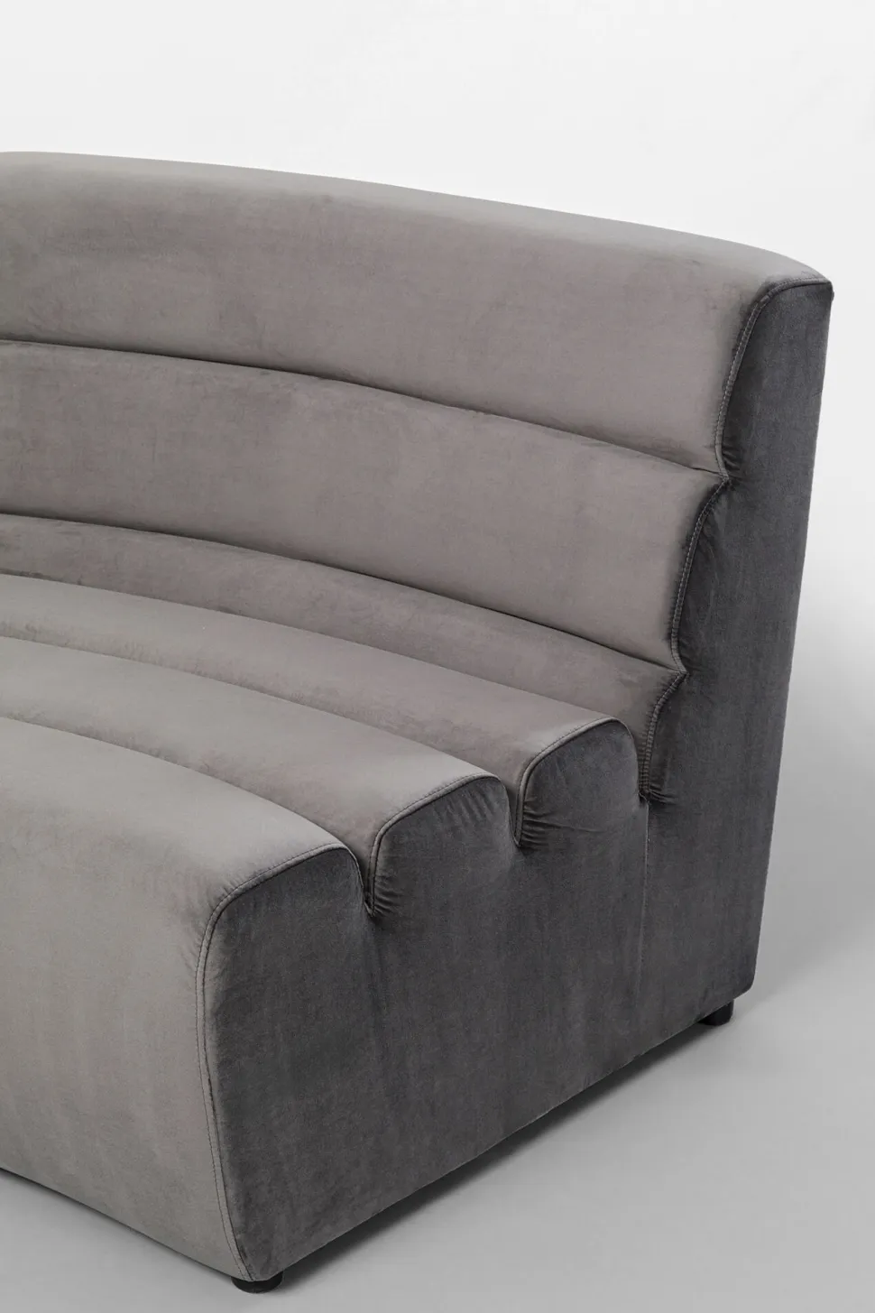 KARE Design Bank Element Wave Grey Best