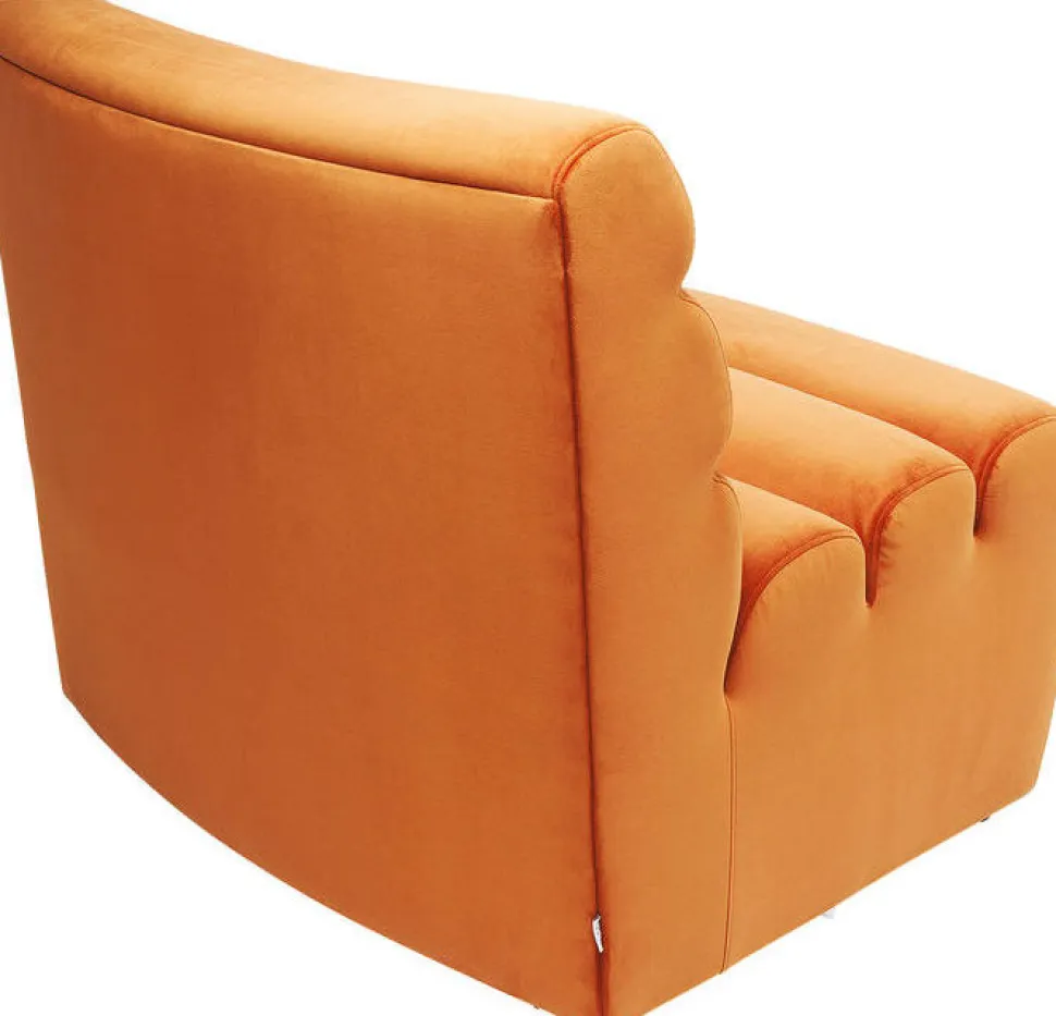 KARE Design Bank Element Wave Oranje Fashion