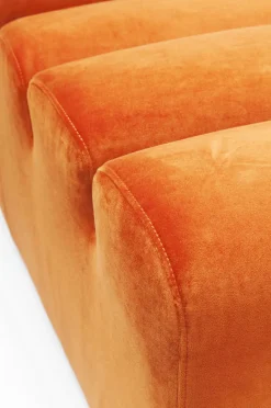 KARE Design Bank Element Wave Oranje Fashion