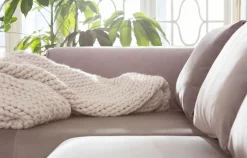 KARE Design Bank Infinity Fluweel Taupe Links Cheap