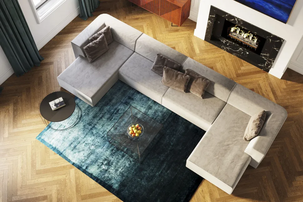 KARE Design Bank Infinity Malibu Grijs 434cm Store