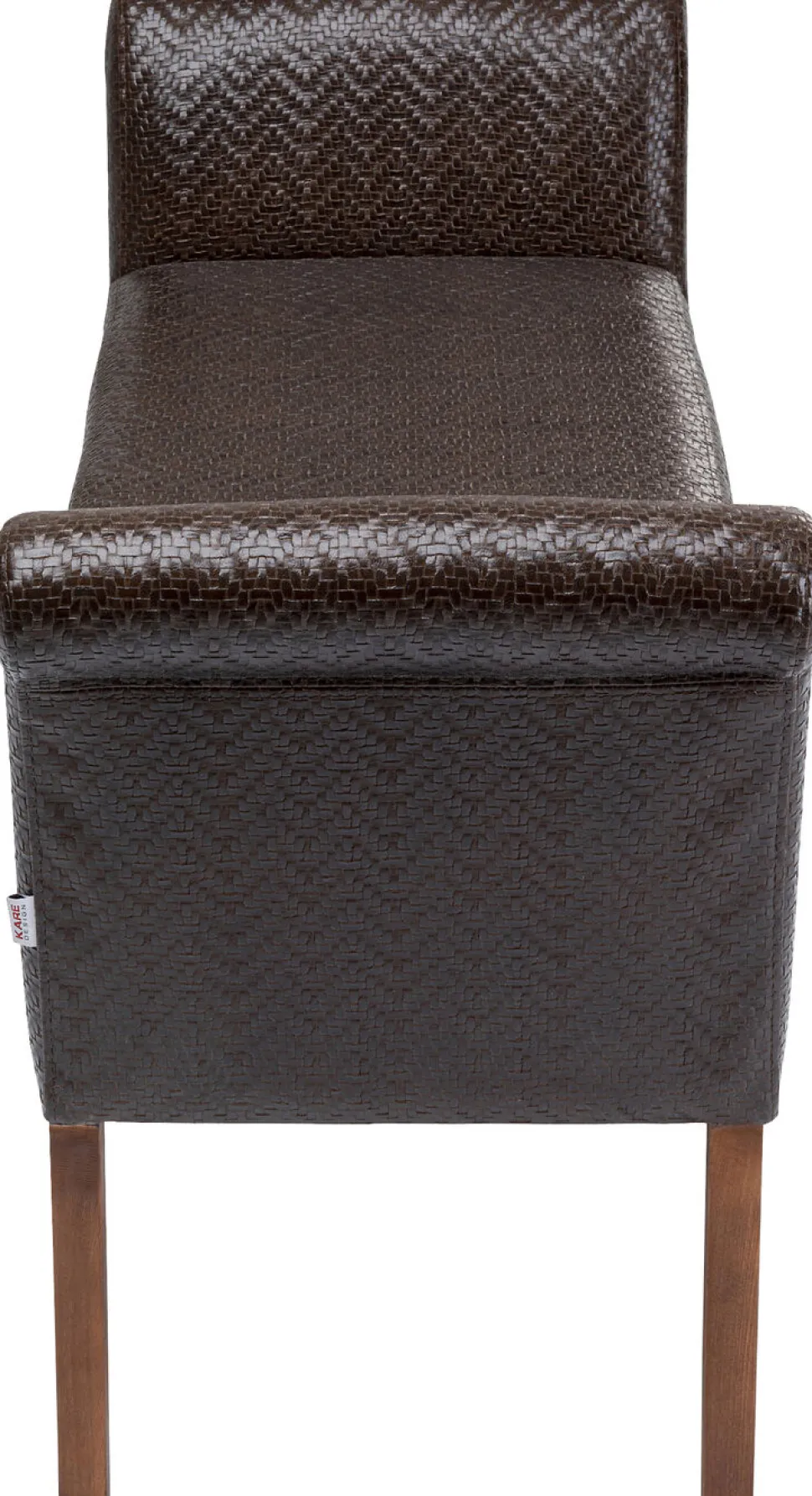 KARE Design Bankje Motley Zigzag Brown Cheap