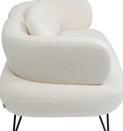 KARE Design Bank Peppo 2-Zits Wit 182cm Outlet
