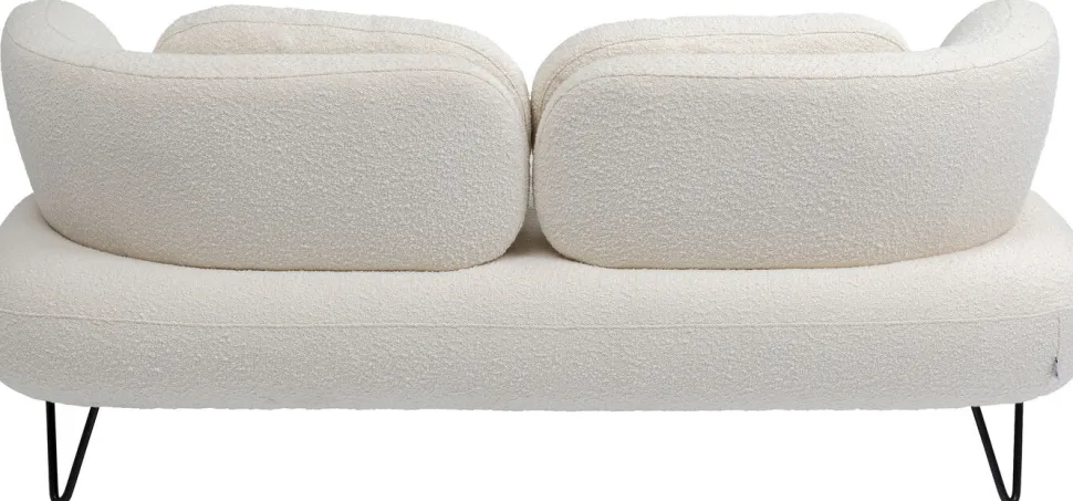 KARE Design Bank Peppo 2-Zits Wit 182cm Outlet