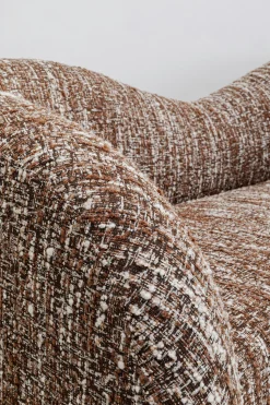 KARE Design Bank 2-zits Livia Melange Brown 201cm Online