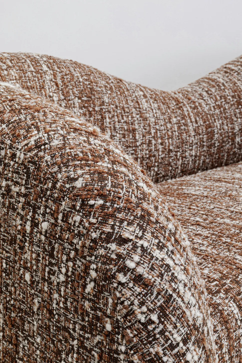 KARE Design Bank 2-zits Livia Melange Brown 201cm Online