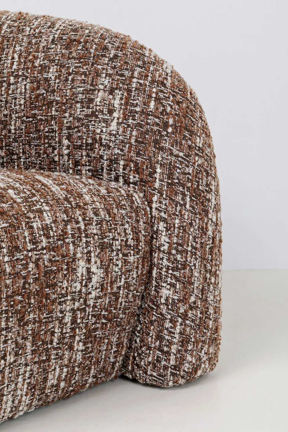 KARE Design Bank 2-zits Livia Melange Brown 201cm Online