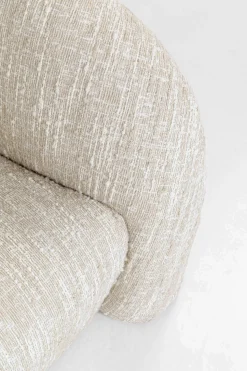 KARE Design Bank 3-zits Livia Melange Cream 261cm Fashion