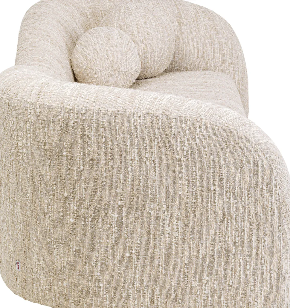 KARE Design Bank 2-zits Livia Melange Cream 201cm Sale