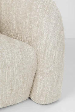 KARE Design Bank 2-zits Livia Melange Cream 201cm Sale