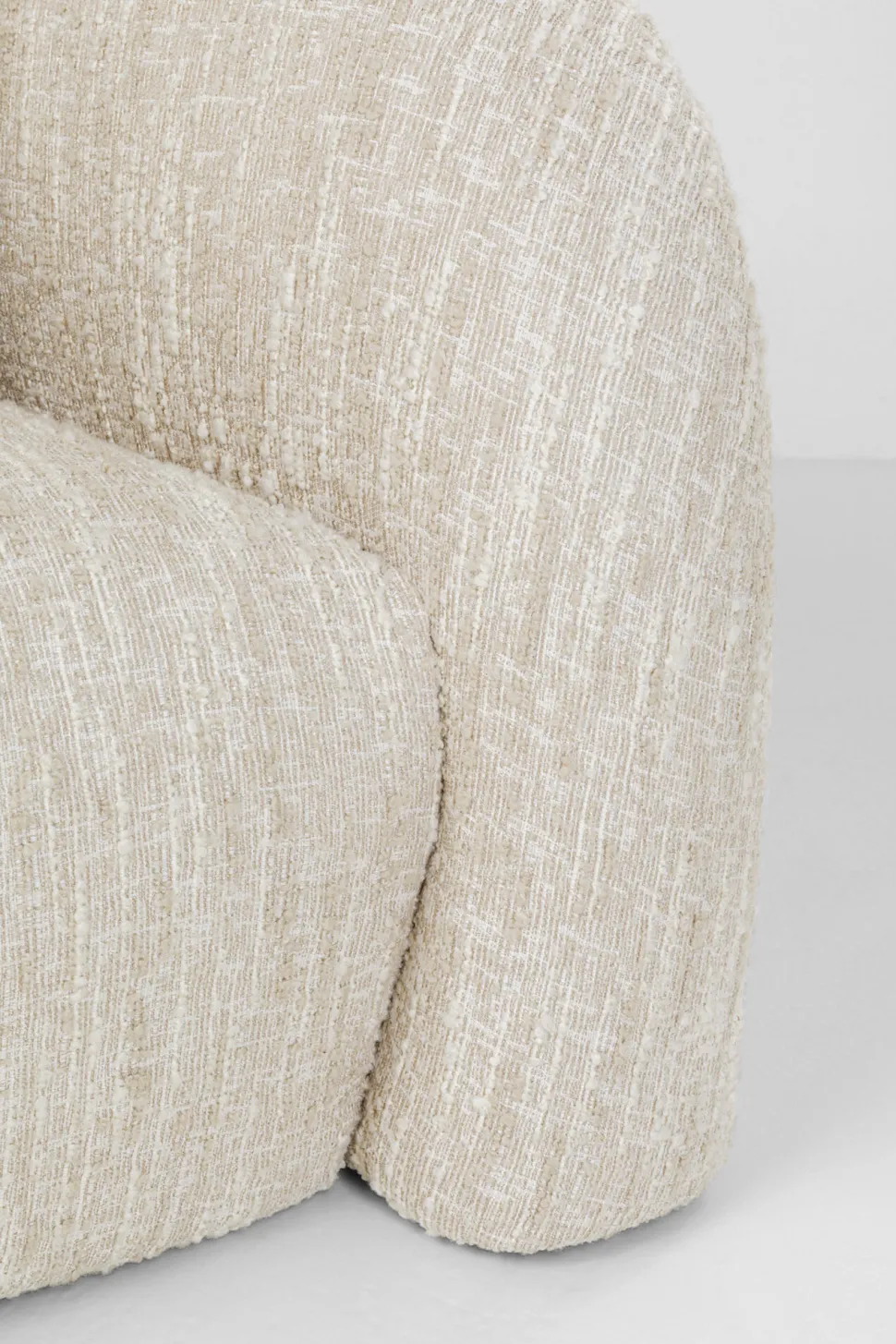 KARE Design Bank 2-zits Livia Melange Cream 201cm Sale