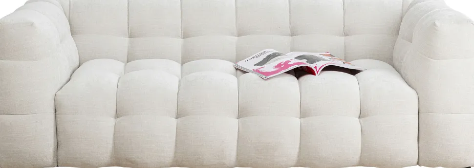 KARE Design Bank 3-zits Salamanca Creme 240cm Hot