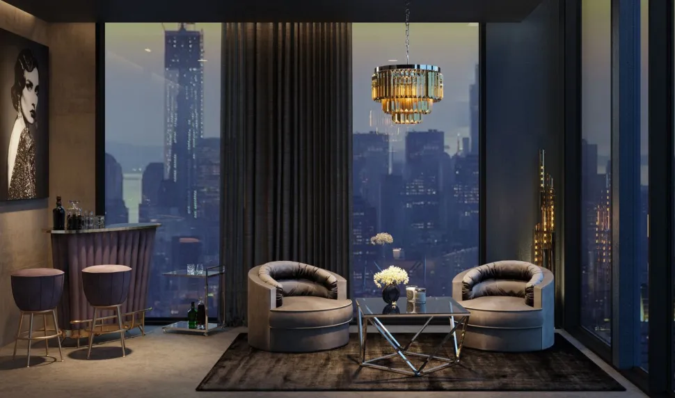 KARE Design Bar After Work Chroom Outlet