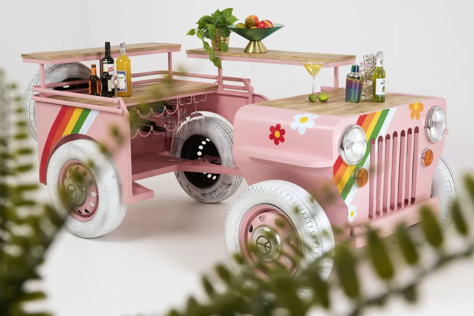 KARE Design Bar Flower Power Auto 241cm Store