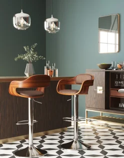 KARE Design Barkruk Monaco Chocolade Sale