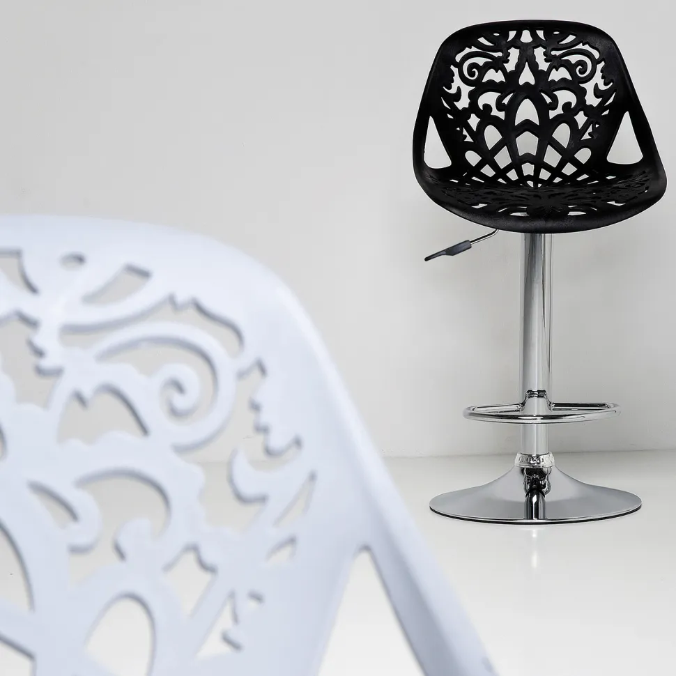 KARE Design Barkruk Ornament Wit Best