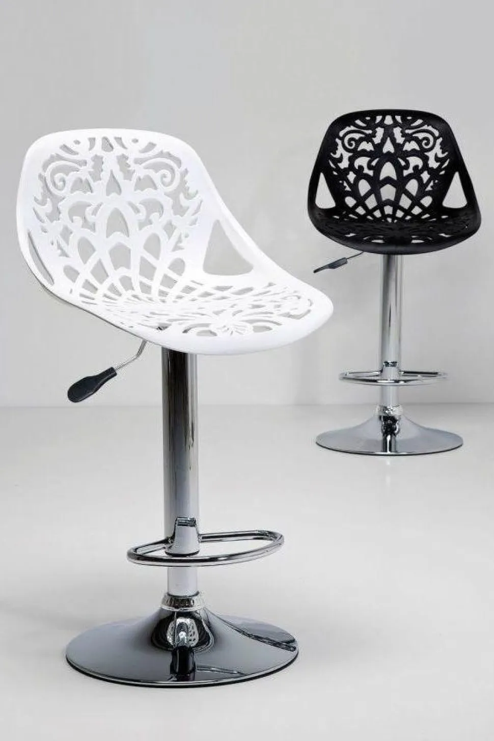 KARE Design Barkruk Ornament Wit Best