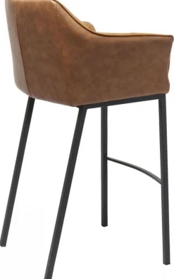 KARE Design Barkruk Thinktank Vier Poten Bruin Best