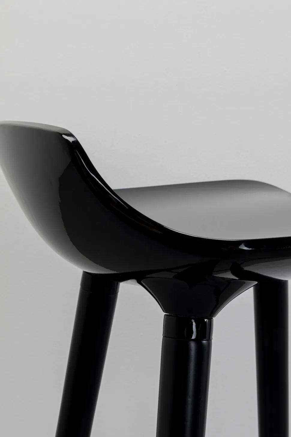 KARE Design Barkruk York Black 75cm Best