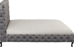 KARE Design Bed Desire Hoog Zilvergrijs 160x200cm Best