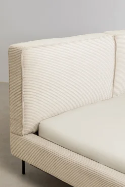 KARE Design Bed East Side Cord Creme 180x200cm Store