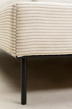 KARE Design Bed East Side Cord Creme 180x200cm Store