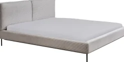 KARE Design Bed East Side Cord Grey 180x200cm New