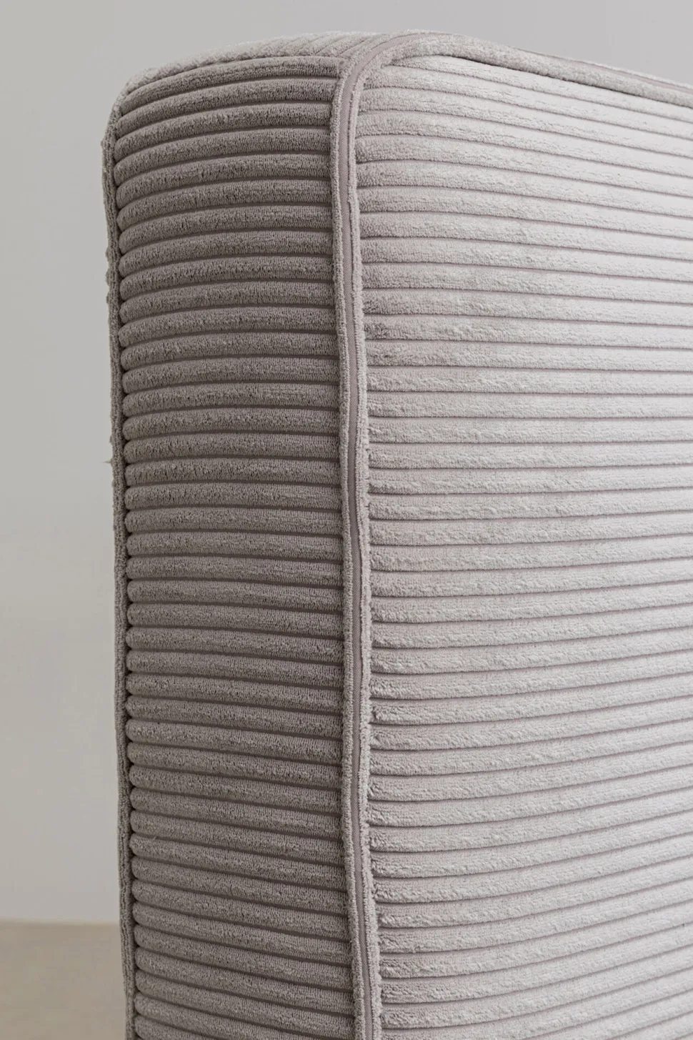 KARE Design Bed East Side Cord Grey 180x200cm New