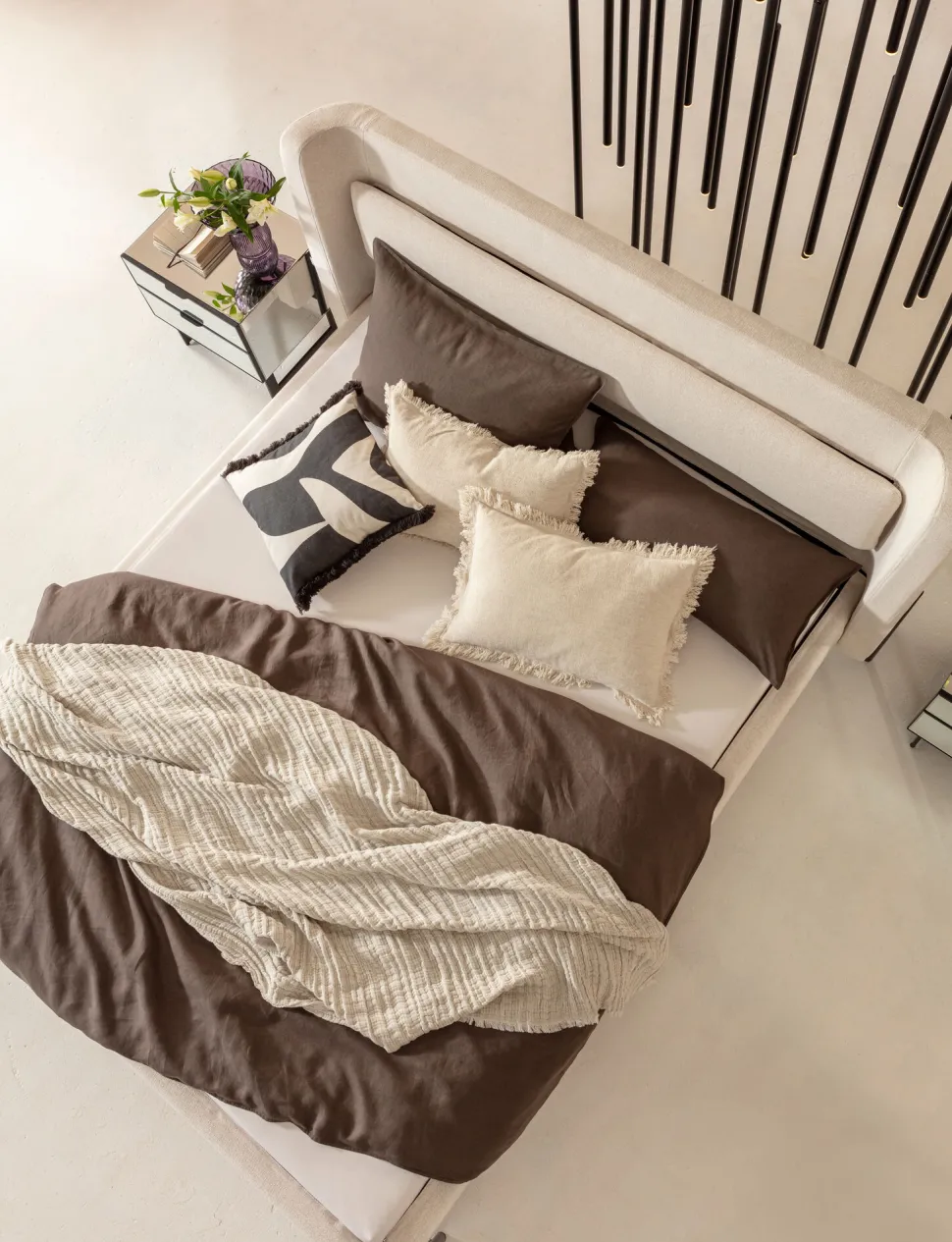 KARE Design Bed Tivoli Ecru 160x200cm Sale