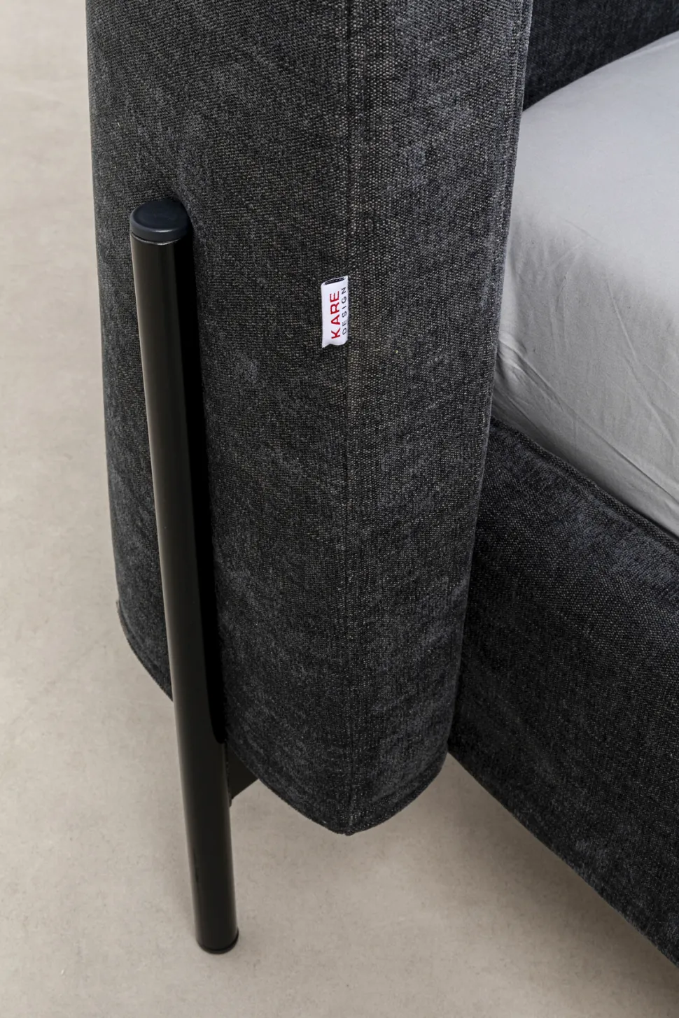 KARE Design Bed Tivoli Grey 160x200cm New
