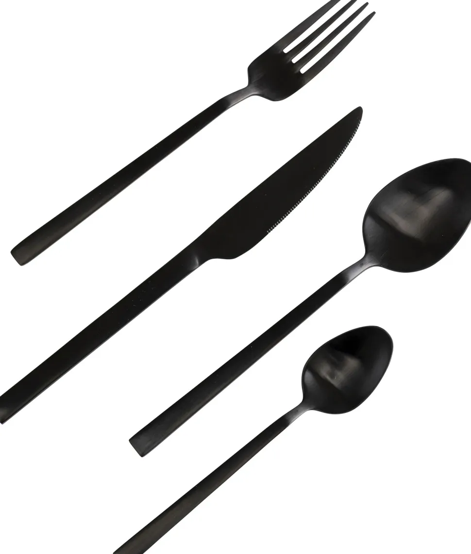 KARE Design Bestek Gloria Mat Zwart (16 Stuks) Shop