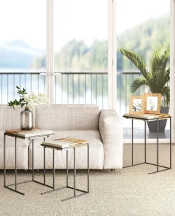 KARE Design Bijzettafel Bora Bora (3/set) New