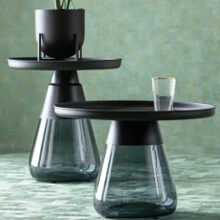 KARE Design Bijzettafel Bottglia Smoke 50cm Clearance